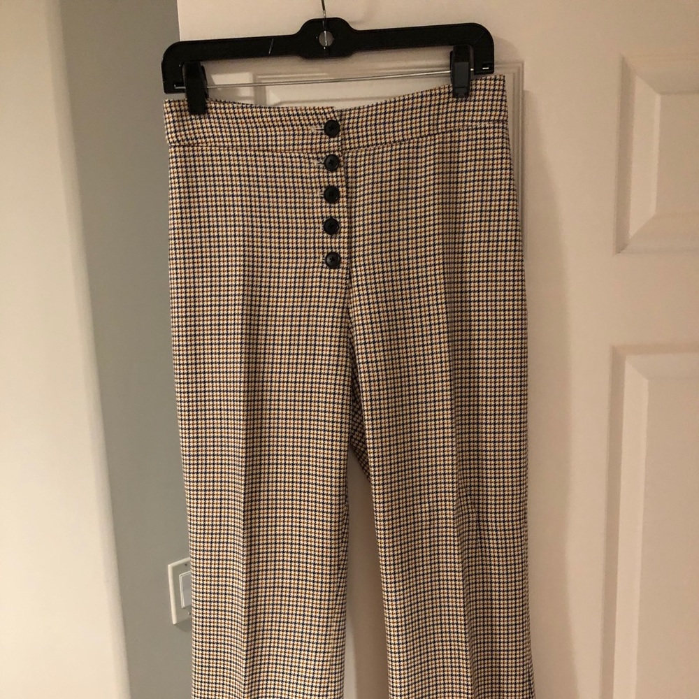 Veronica Beard Crop Flare Trouser